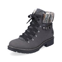 Rieker Synthetic Material Women's short boots | Y9131 Ankle Boots Grey