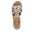 Rieker Women's sandals | Style V3822 Dress Sandal Metallic