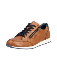 Rieker Men's shoes | Style 11903 Casual Lace-up with zip Brown