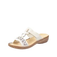 Rieker Women's sandals | Style 628M6 Casual Mule White