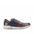 Rieker Synthetic Material Men's shoes| 15163 Blue Combination