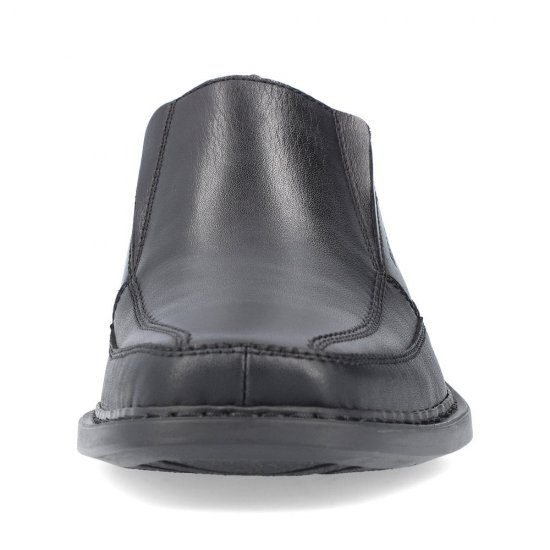 Rieker Men's shoes | Style B0873 Dress Slip-on Black - Click Image to Close