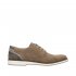 Rieker Men's shoes | Style 12505 Dress Lace-up with zip Brown