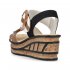Rieker Women's sandals | Style 68176 Dress Sandal Beige Combination