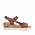 Remonte Women's sandals | Style R6150 Dress Sandal Brown Combination