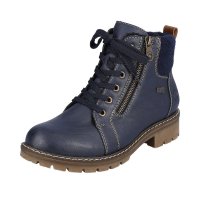 Rieker Synthetic Material Women's short boots| Y9105 Ankle Boots Blue