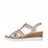 Rieker Women's sandals | Style V3822 Dress Sandal Metallic