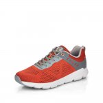 Rieker EVOLUTION Men's shoes | Style 07806 Athletic Lace-up Orange