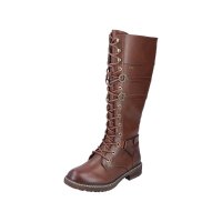 Rieker Synthetic Material Women's' Tall Boots| 94732-14 Tall Boots Brown