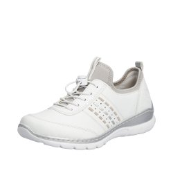 Rieker Women's shoes | Style L3259 Athletic Slip-on White