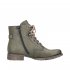 Rieker Synthetic Material Women's short boots| 70848 Ankle Boots Green