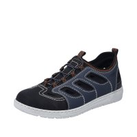 Rieker Men's shoes | Style 08665 Athletic Trekking Blue Combination