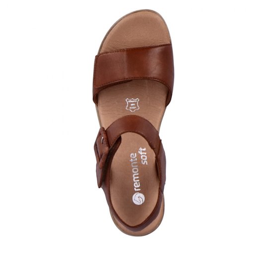 Remonte Women's sandals | Style D0N52 Dress Sandal Brown - Click Image to Close