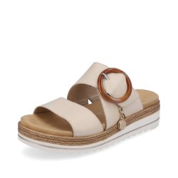 Remonte Women's sandals | Style D0Q51 Casual Mule White Combination