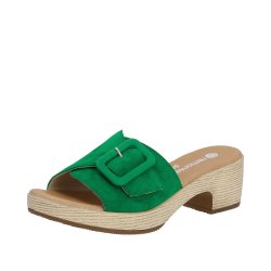 Remonte Women's sandals | Style D0N56 Dress Mule Green