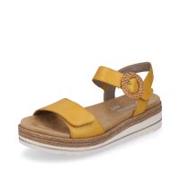 Remonte Women's sandals | Style D0Q52 Casual Sandal Yellow