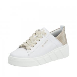 Rieker EVOLUTION Women's shoes | Style W0502 Athletic Lace-up White