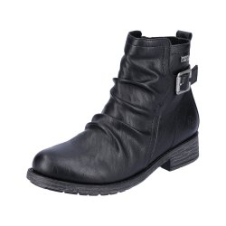 Remonte Synthetic Material Women's mid height boots| D8082 Mid-height Boots Black