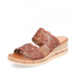 Remonte Women's sandals | Style D3065 Casual Mule Brown
