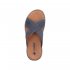 Rieker Men's sandals | Style 21491 Casual Mule Blue