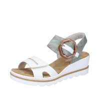 Rieker Women's sandals | Style 67476 Dress Sandal White Combination