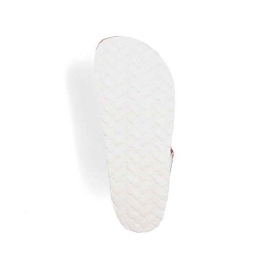 Rieker Women's sandals | Style V8391 Casual Flip Flop White - Click Image to Close