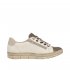 Remonte Leather Women's shoes| D5825 Beige Combination