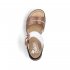 Rieker Women's sandals | Style 68176 Dress Sandal Beige Combination