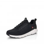 Rieker EVOLUTION Textile Men'S Shoes | 07805 Athleisure Shoes Black