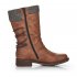 Remonte Synthetic Material Women's Mid Height Boots| D8070-01 Mid-height Boots Brown Combination