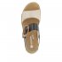 Remonte Women's sandals | Style R6853 Casual Sandal Black Combination
