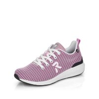 Rieker EVOLUTION Women's shoes | Style 40103 Athletic Lace-up Pink