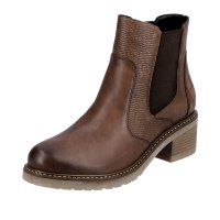 Remonte Leather Women's mid height boots| D1A71 Mid-height Boots Brown