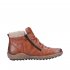 Remonte Leather Women's Mid Height Boots| R1486-22 Mid-height Boots Brown Combination