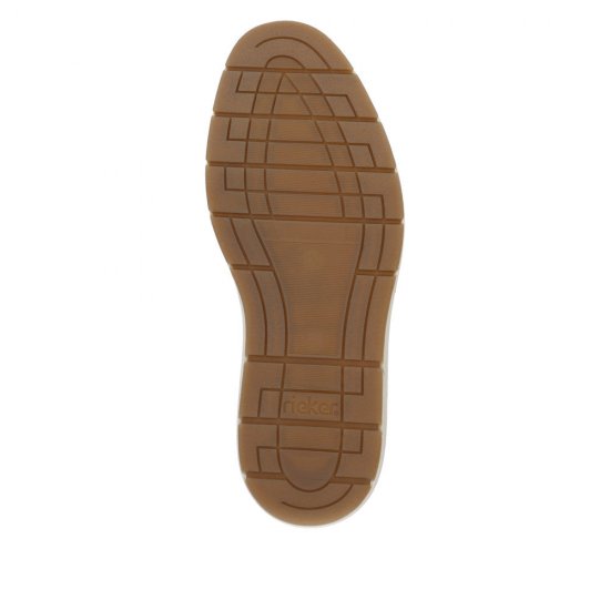 Rieker Men's shoes | Style 11351 Casual Slip-on Brown - Click Image to Close