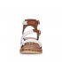 Remonte Women's sandals | Style D3052 Casual Sandal White Combination