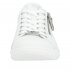 Remonte Women's shoes | Style D1E03 Athletic Lace-up with zip White Combination