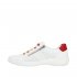 Remonte Women's shoes | Style D1E02 Casual Zipper White Combination