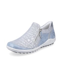 Remonte Women's shoes | Style R1428 Casual Zipper Blue Combination