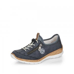 Rieker Women's shoes | Style N4263 Athletic Slip-on Blue