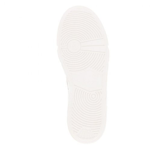 Rieker EVOLUTION Women's shoes | Style W0505 Athletic Lace-up with zip Black - Click Image to Close