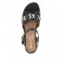 Remonte Women's sandals | Style D6461 Dress Sandal Black Combination