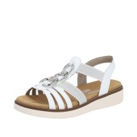 Remonte Women's sandals | Style D2073 Casual Sandal White Combination