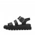 Rieker EVOLUTION Women's sandals | Style W1650 Casual Sandal Black