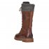 Remonte Suede Leather Women'S' Tall Boots | D9375 Tall Boots Athleisure Boots Brown Combination