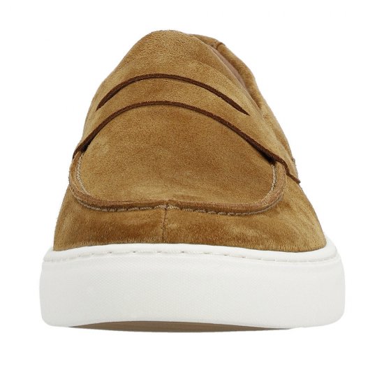 Rieker EVOLUTION Men's shoes | Style U0703 Casual Slip-on Brown - Click Image to Close