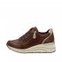 Remonte Leather Women's shoes| D0T03 Brown Combination