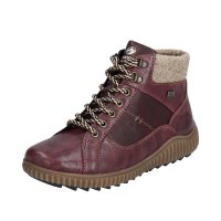 Remonte Leather Women's Mid Height Boots| R8276-01 Mid-height Boots Red Combination