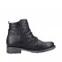 Remonte Synthetic Material Women's mid height boots| D8082 Mid-height Boots Black