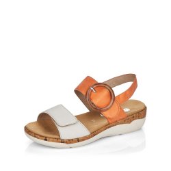 Remonte Women's sandals | Style R6853 Casual Sandal Orange